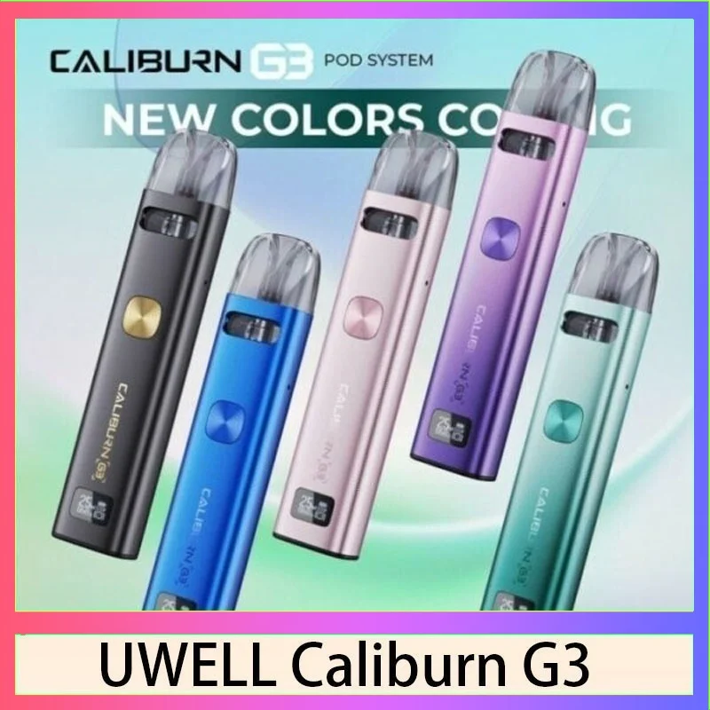 UWELL-Caliburn-G3-Kit 註油主機套裝 Uwell Caliburn G3 Kit 註油主機套裝|咖哩棒電子煙主機/空倉・正品現貨:圖片 1